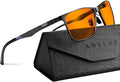 ANYLUV Blue Light Glasses Men, Relieve Eyestrain and Eye Protection, Al-Mg by ANYLUV