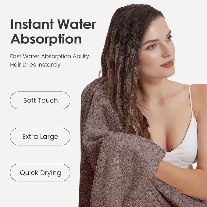 JML Microfiber Bath Towels, Ultra Soft, Super Absorbent and Fast Drying - Image 6