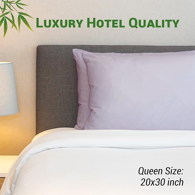 Gogreen Bamboo Rayon Waterproof Pillow Protector, Breathable Pillow Cover - Image 7