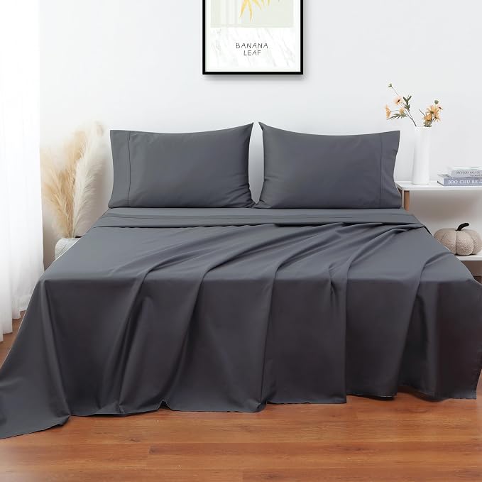 Flat Sheet Only 2 Pack, Twin Size 400 Thread Count 100% Egyptian Cotton Flat - Image 5