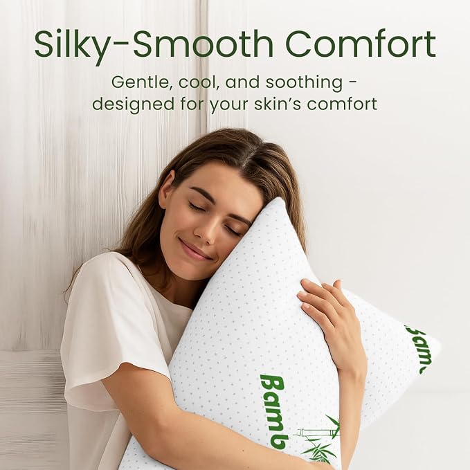 Shredded Memory Foam Pillow Queen Size - Image 5