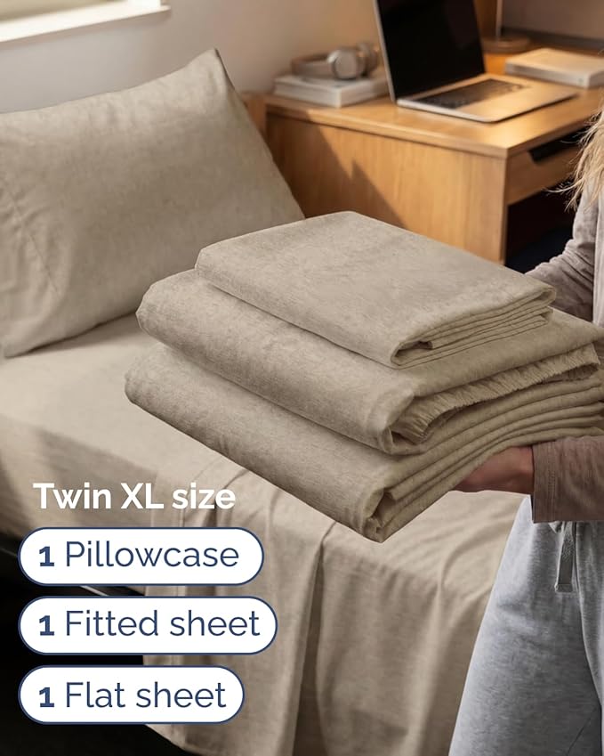 Twin XL Size 3 Piece Sheet Set - Image 3