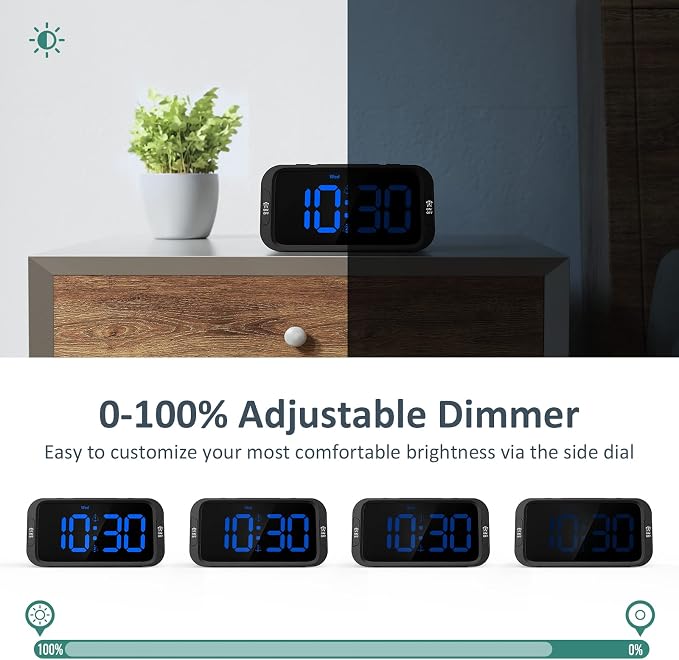 Odokee Digital Dual Alarm Clock - Image 8