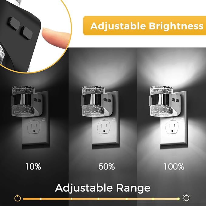 L LOHAS LED 3CCT Night Lights Plug into Wall, 3000K/4000k/5000K Adjustable - Image 3