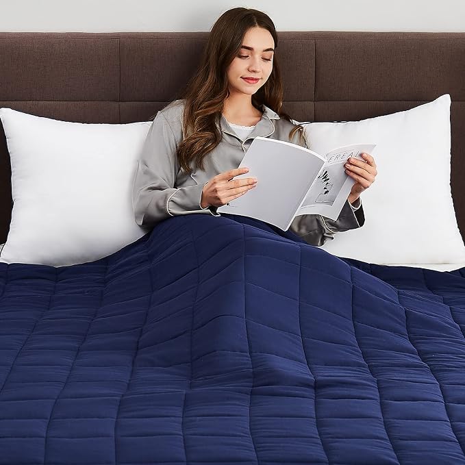CuteKing Weighted Blanket for Adults Heavy Blanket for 110-130lbs, Weighted - Image 6