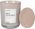 Carolina Open Your Mind Scented Candle, 16 oz Sandalwood & Amber Scented by CAROLINA