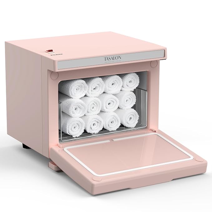 TASALON 8L Towel Warmer Hot Cabinet Box, Aluminum Inner Chamber, Removable Tray by TASALON