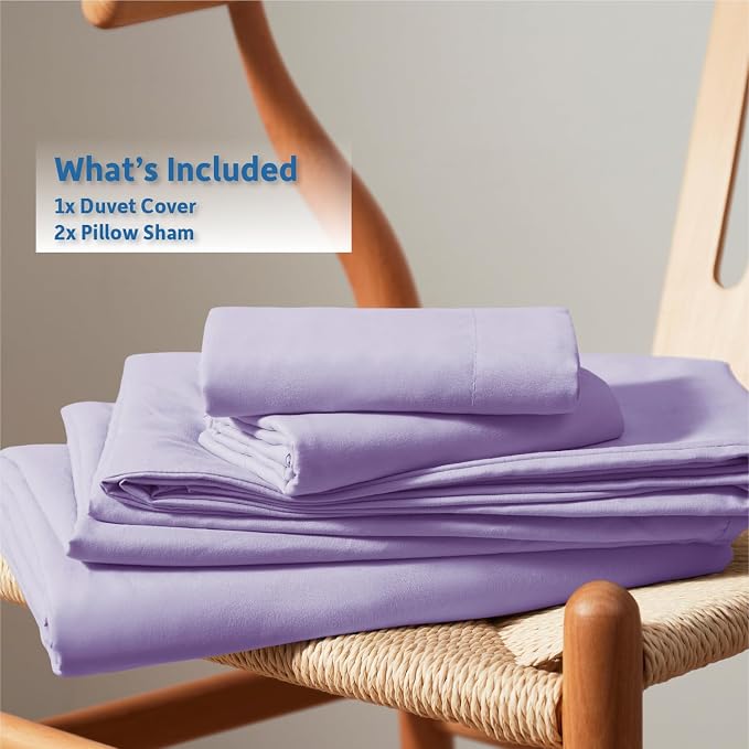 Nestl Lavender Duvet Cover Queen Size - Image 9