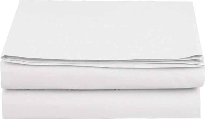 Elegant Comfort Premium Hotel Quality 1-Piece Flat Sheet, Luxury and Softest by ELEGANTCOMFORT