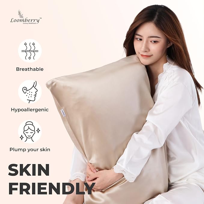 100% Pure Mulberry Silk Pillowcase - Image 3