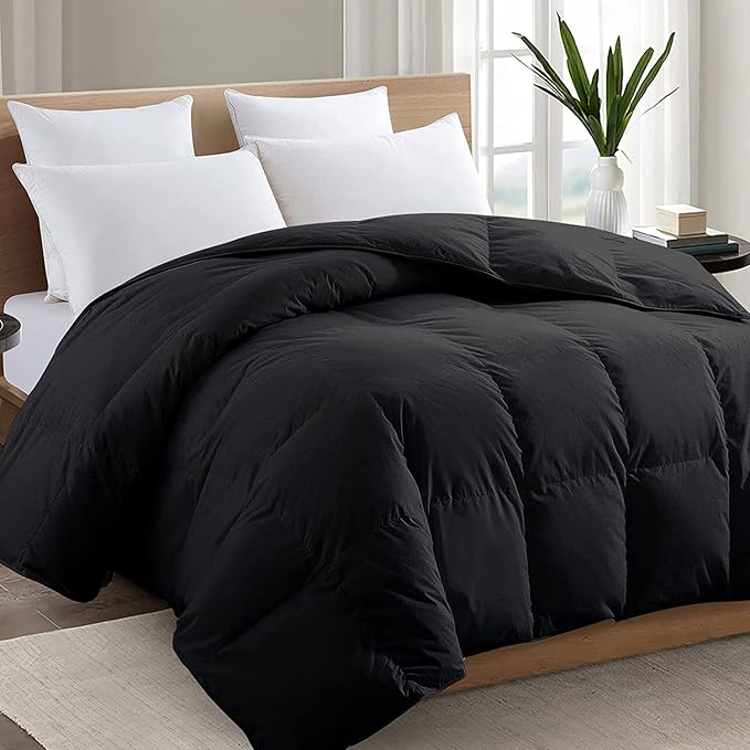 TEXARTIST Premium 2100 Series King Comforter All Season Breathable Black by TEXARTIST