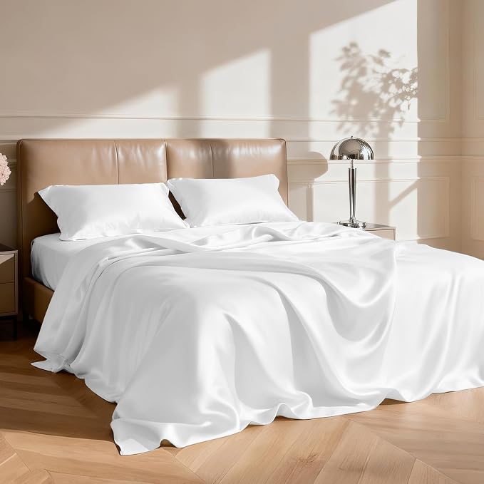 Love's cabin Twin XL Satin Sheet Sets - Image 2