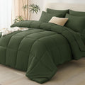 CozyLux Full Size Comforter Sets Olive Green by CozyLux