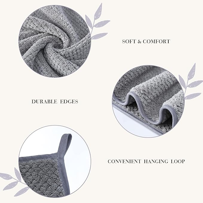 MaopaoBeauty 35X70 Inches Extra Large Bath Towels Sets of 4 - Image 5