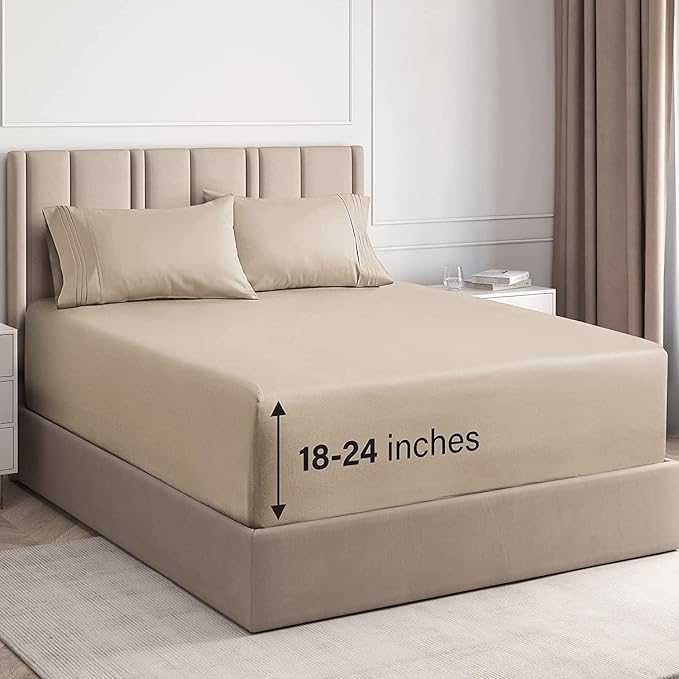Extra Deep Twin Sheet Set by CGKUnlimited