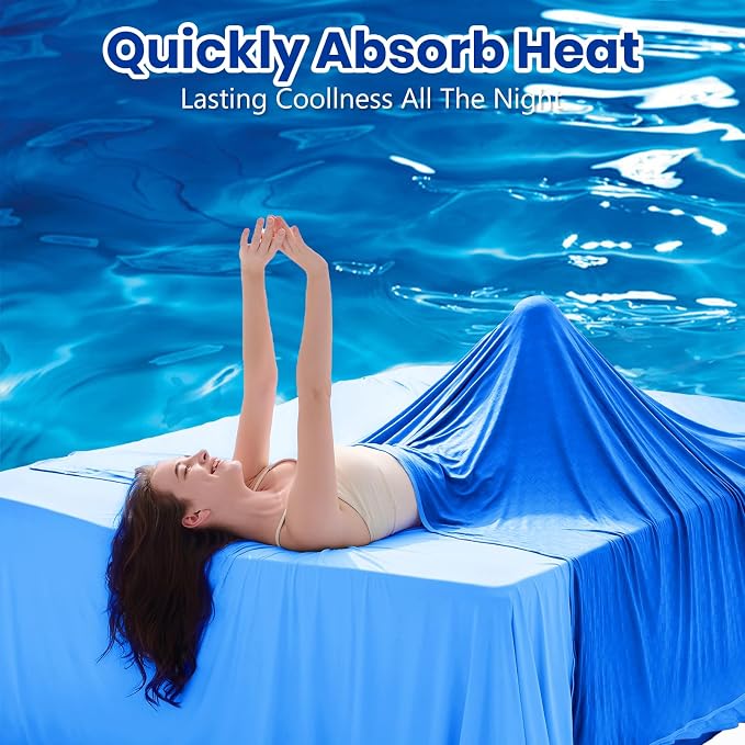 Topcee Cooling Blanket King Size- 90"x108" Summer Cooling Throw Blanket - Image 2