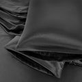Aormenzy Black Satin Pillowcase by Aormenzy