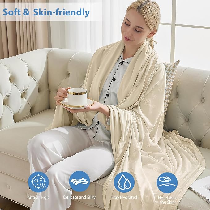 OIGAE Cooling Blanket for Hot Sleepers - Image 4