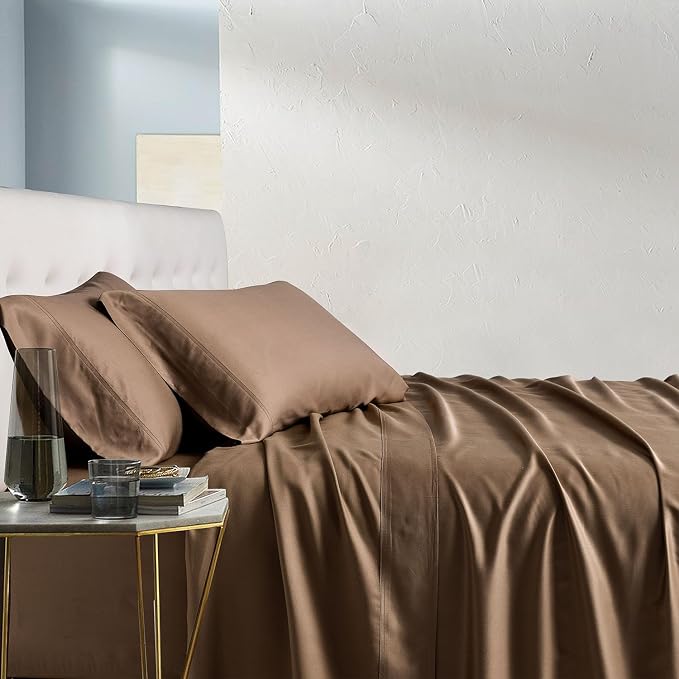 Royal Hotel Bedding 100% Natural Viscose Made from Bamboo Sheets, Soft Cooling by RoyalHotelBedding