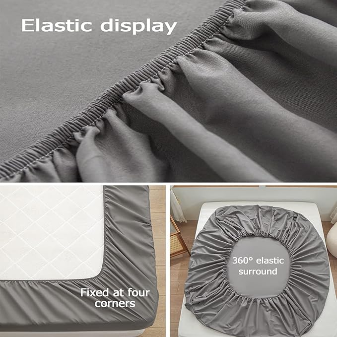 Bedding TwinXL Size Fitted Sheet Only - Image 4