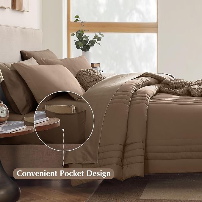 Monbix California King Size Comforter Set - Image 4