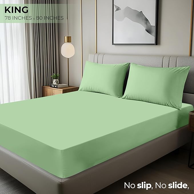 Utopia Bedding King Fitted Sheet - Image 2
