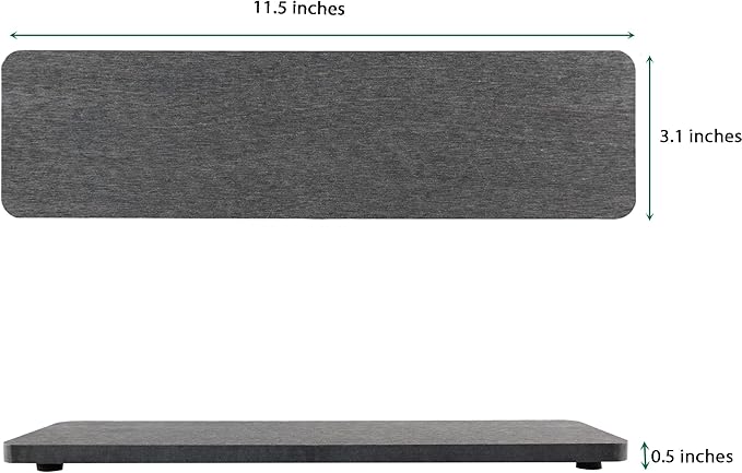 NiuYichee 2 Pcs Water Absorbing Stone Trays, Kitchen/Bathroom Sink Soap Dish - Image 5