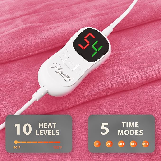 Homemate Electric Heated Blanket King Size - Image 4