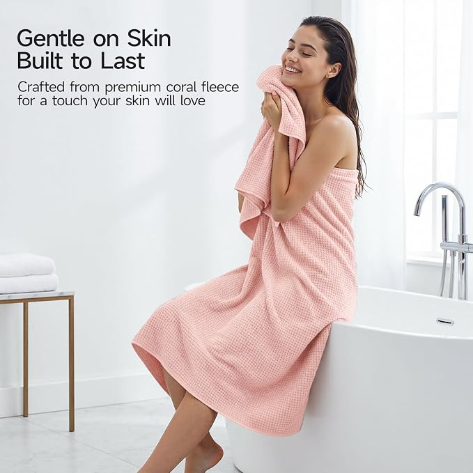 REDKISS Pink Towel Set of 8 - Image 4