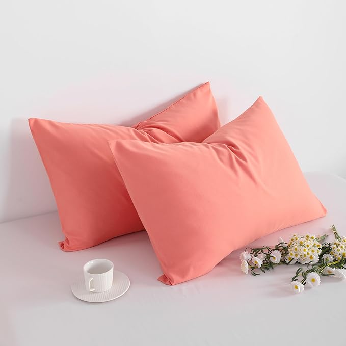 FLXXIE King Pillow Cases Set of 2, Soft Microfiber Pillow Covers - Image 5