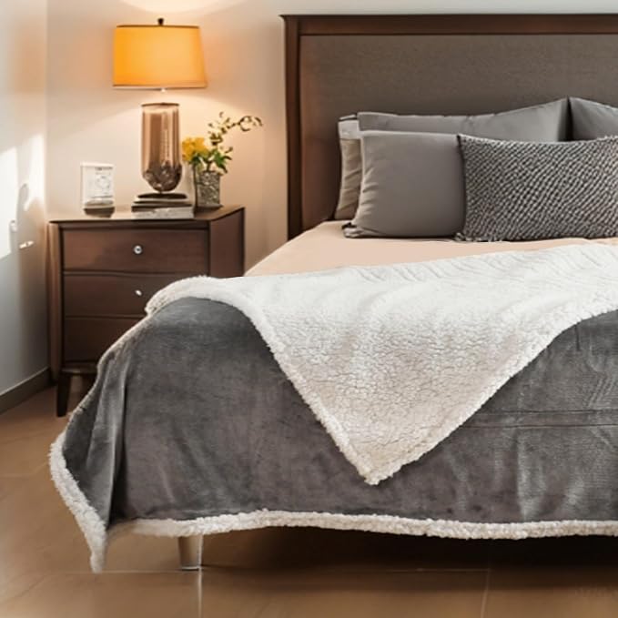 LaffyLo Electric Heated Blanket Twin Size 62 x 84, Fast Heating Blanket - Image 6