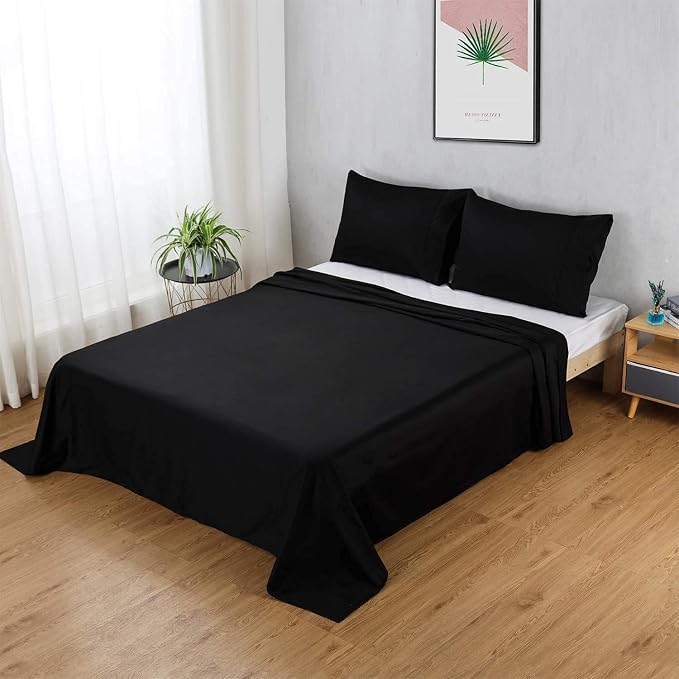 Flat Sheet Only Queen Size, 400 TC 100% Egyptian Cotton Flat Sheet - Image 2