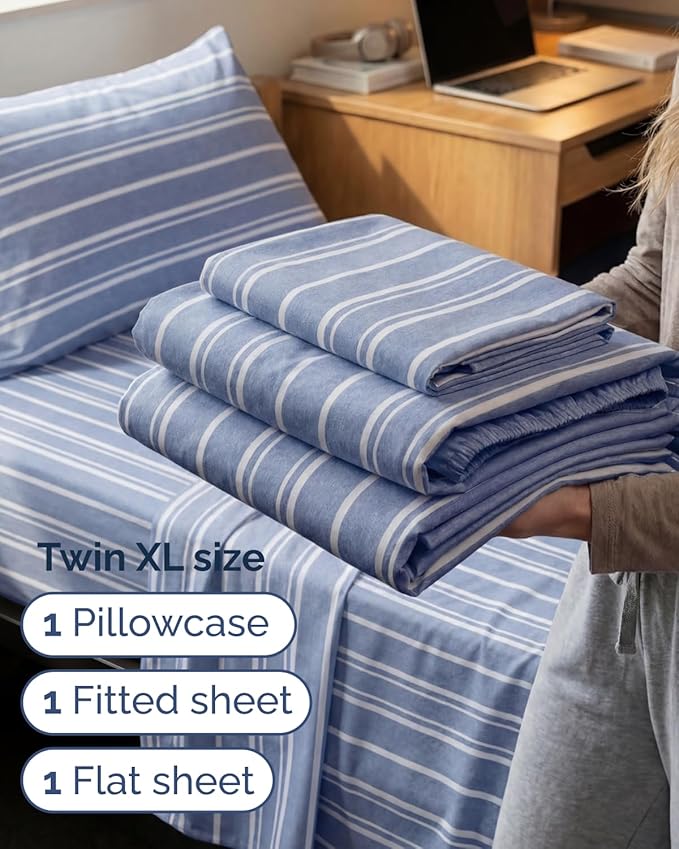 Twin XL Size 3 Piece Sheet Set - Image 3