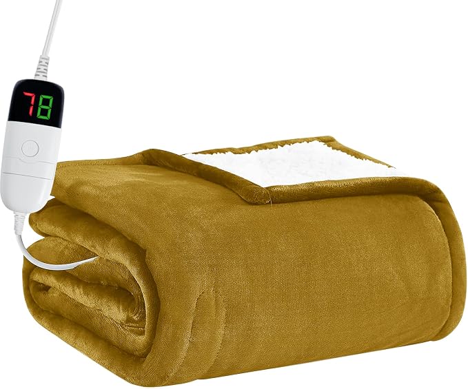 BOMOVA Heated Electric Blanket Twin by BOMOVA