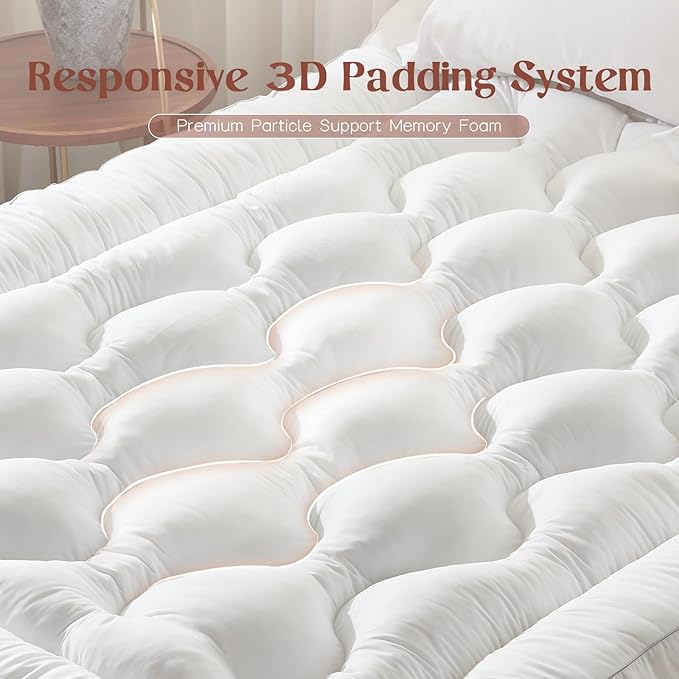 Decroom 4 Inch Mattress Topper King - Image 2