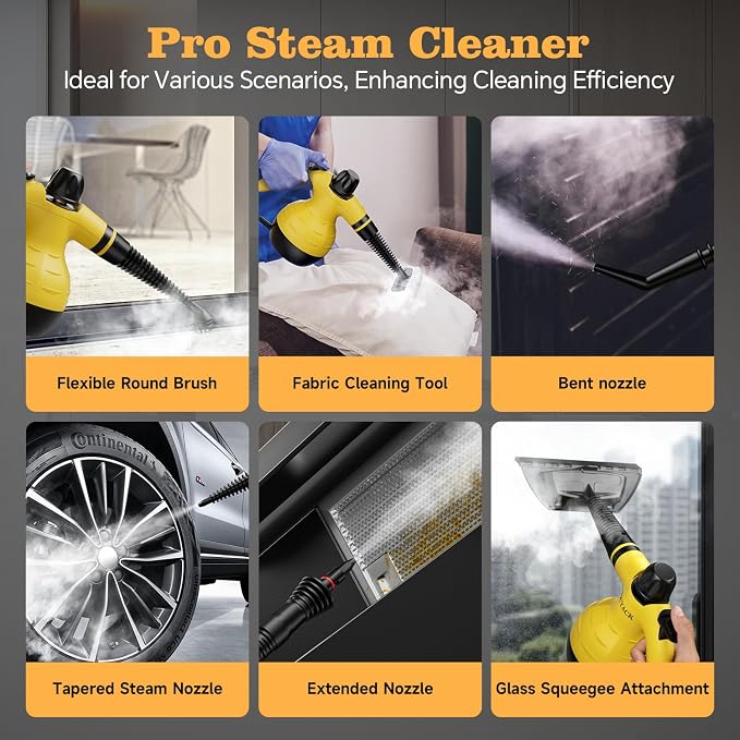 TICYACK Handheld Steam Cleaner, Steam Cleaner - Image 5
