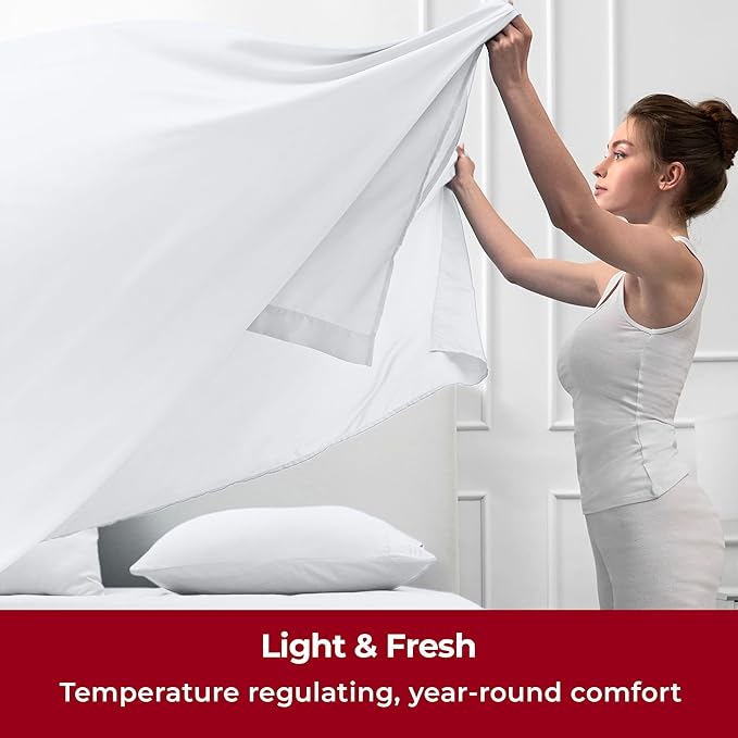 Mellanni Split King Sheets Set - Image 4