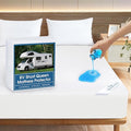 RV Short Queen Terry Mattress Protector Waterproof by SpringspiritBedding