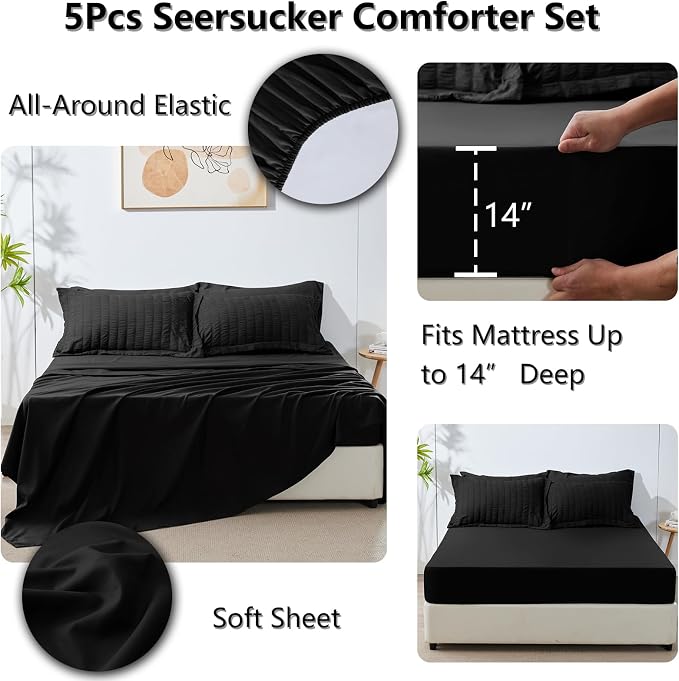CozyLux Twin Comforter Set - Image 7