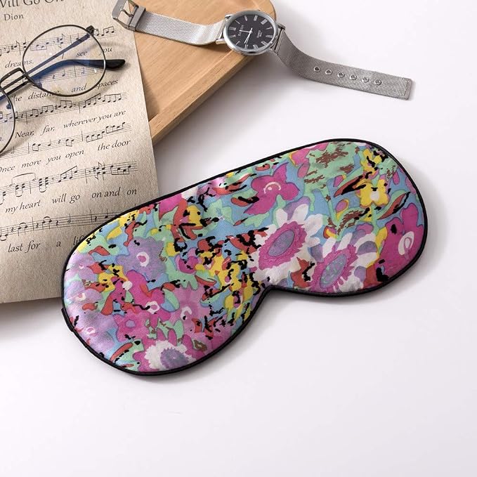 Tim & Tina Silk Sleep Mask for Women Men Comfortable Blindfold Eye Mask - Image 4