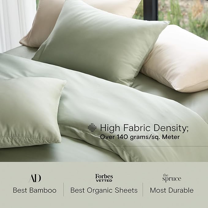DOZ Sheet Set, 100% Viscose derived from Bamboo, Organically Grown, Buttery Soft - Image 4