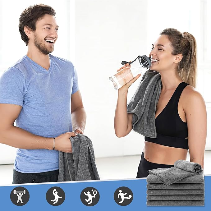 UNIMADE 24 Pack Gym Towels Set - Image 7