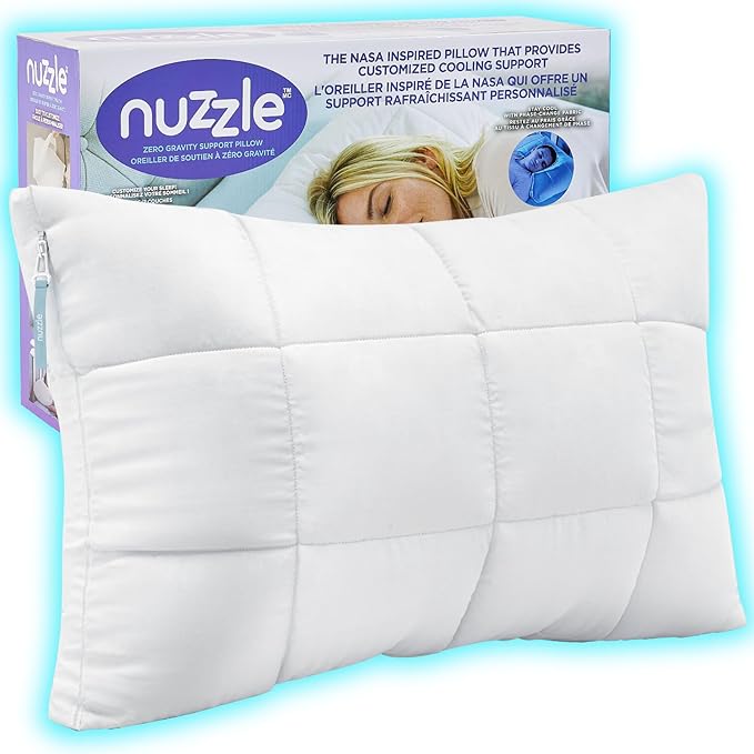Nuzzle Cooling Adjustable Pillow by Nuzzlepillow