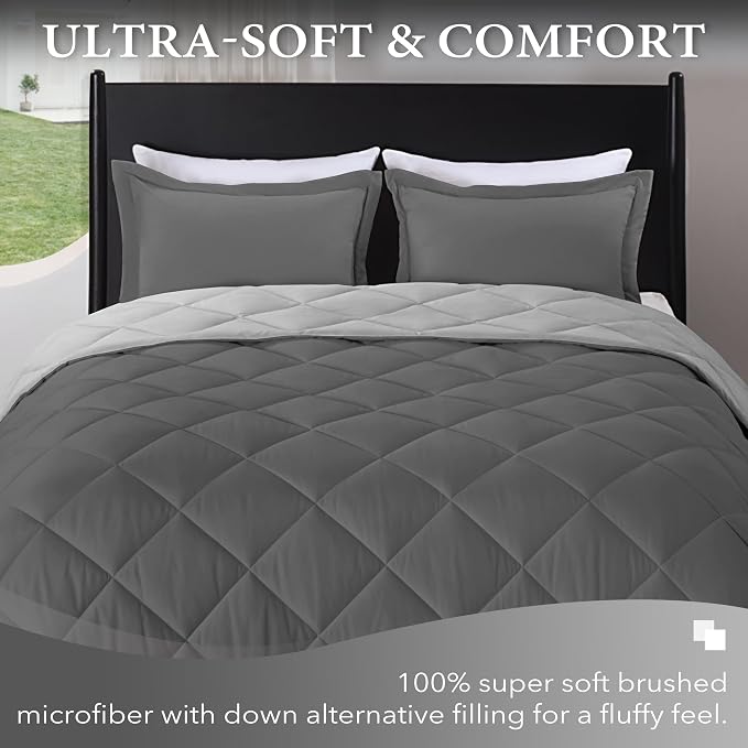 downluxe King Size Comforter Set - Image 2