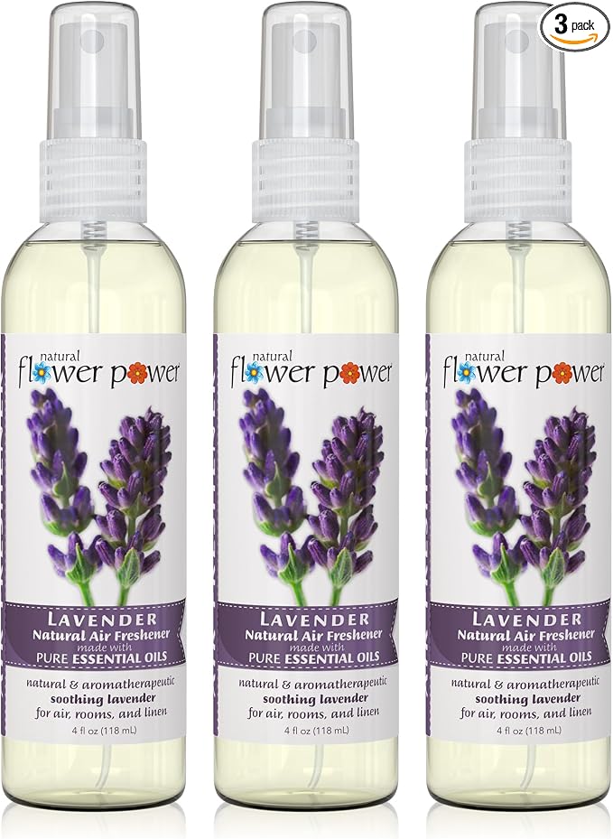 Natural Flower Power Air Freshener Spray by NaturalFlowerPower