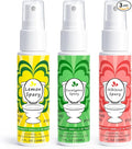 Toilet Spray for Poop 3 Pack, Travel Size Variety, Bathroom Odor Eliminator by Unknown
