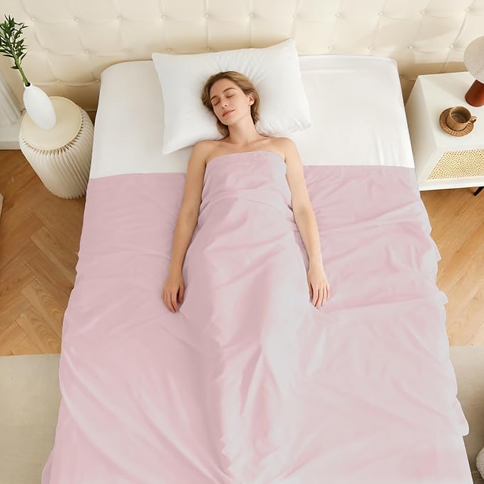 Queen Flat Sheet Only, 1 Pack Top Bed Sheets, Soft Breathable Brushed - Image 7