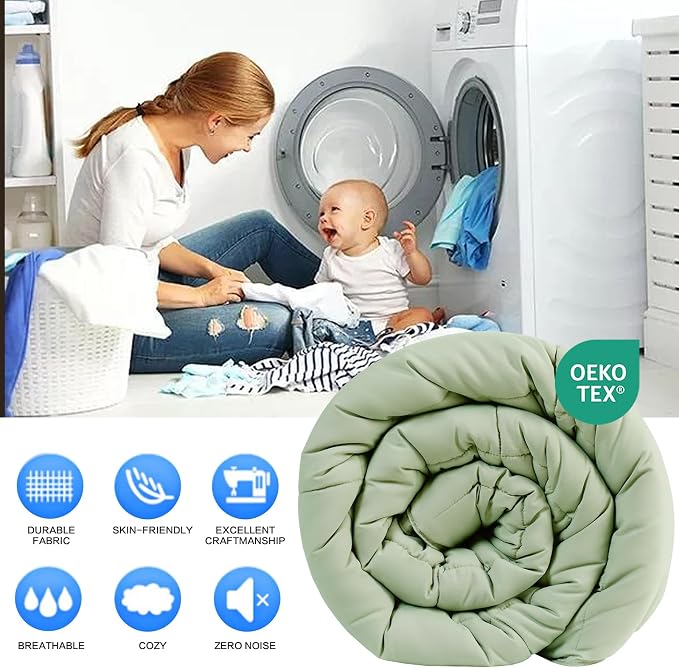 EASELAND Oversized King Down Alternative Comforter - Image 2