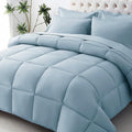 JOLLYVOGUE King Comforter Set, Ultra-Soft Bed in a Bag King Size 7 Pieces by JOLLYVOGUE