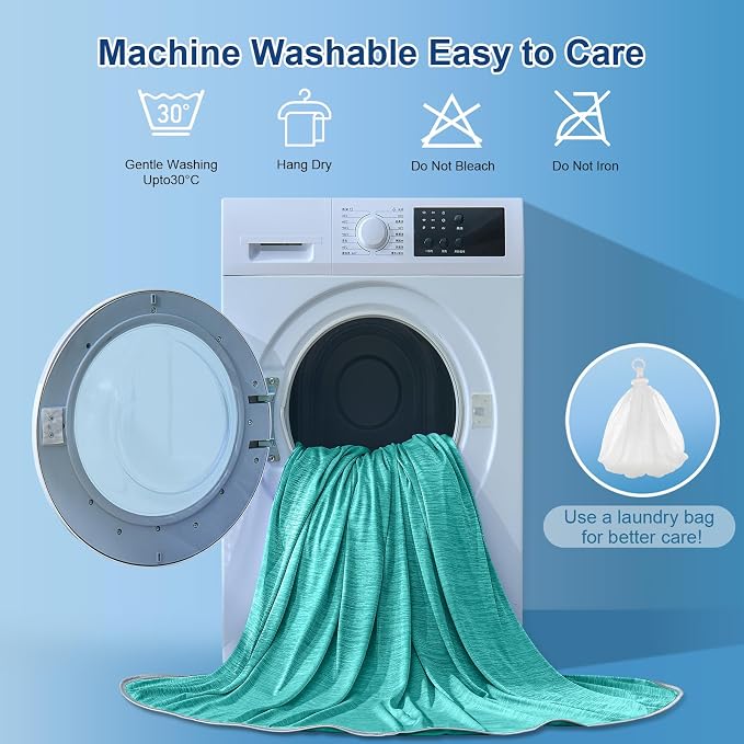 KMUSET Cooling Blanket Twin XL, Double Sided Summer Cooling Blankets - Image 7